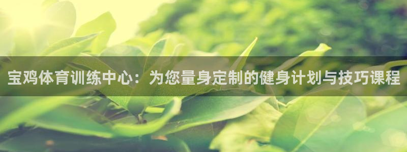 vsport体育官方正版app娱乐首页网站大全：宝鸡